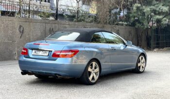 MERCEDES E350 CONVERTIBLE full