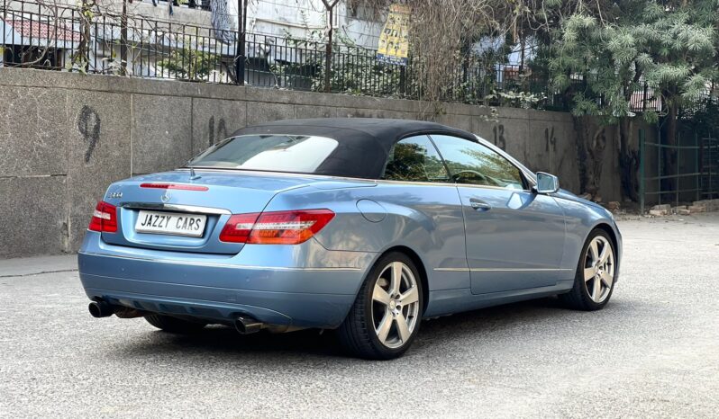 MERCEDES E350 CONVERTIBLE full