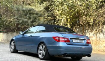 MERCEDES E350 CONVERTIBLE full