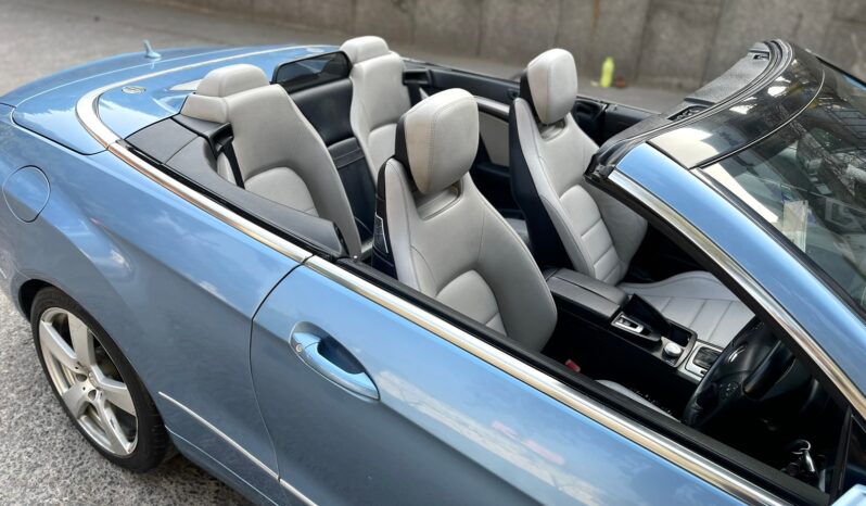 MERCEDES E350 CONVERTIBLE full